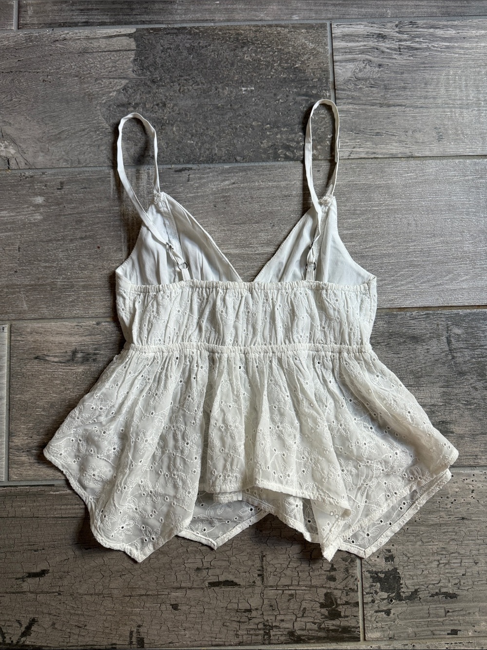 Hollister Eyelet Babydoll Top - Picture 4 of 4